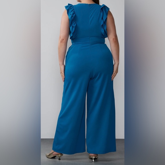 Ruffle Sleeveless Jumpsuit - Picture 3 of 4